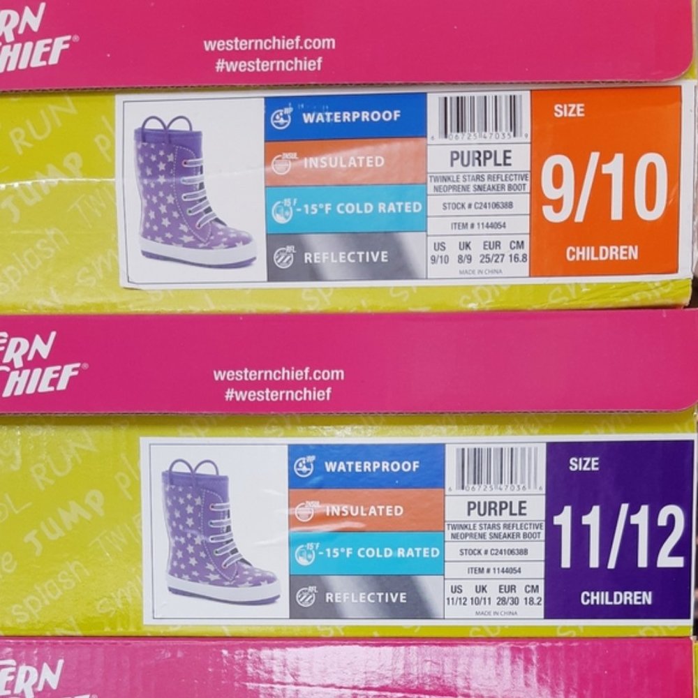 Twinkle stars rain / winter boots - Picture 7 of 9